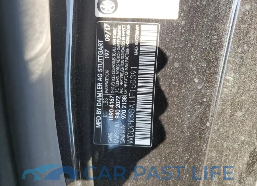 WDDPK6GA1JF150391# 12