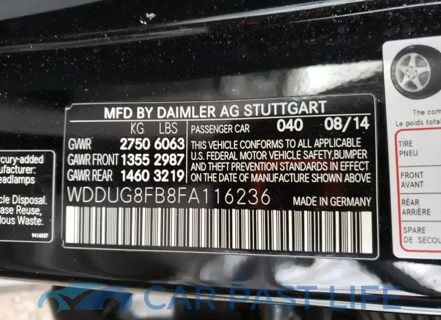 WDDUG8FB8FA116236# 12