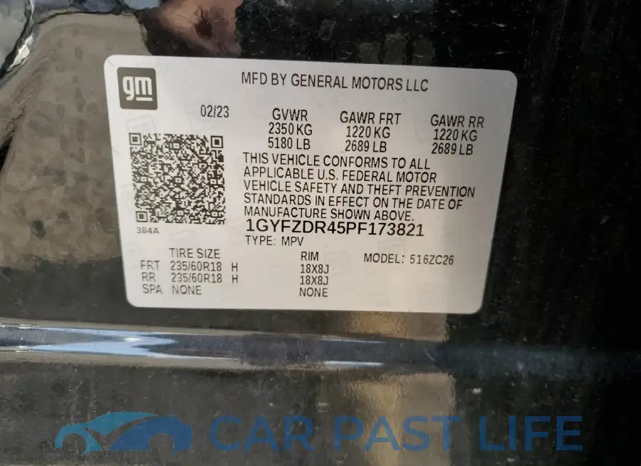 1GYFZDR45PF173821# 13