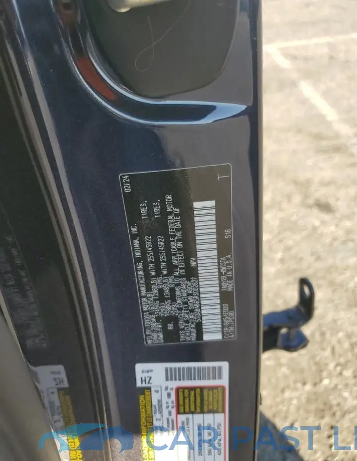 5TDABAB65RS002827# 13