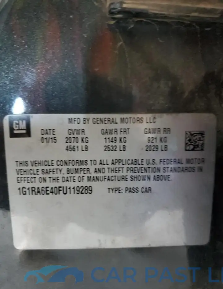 1G1RA6E40FU119289# 12