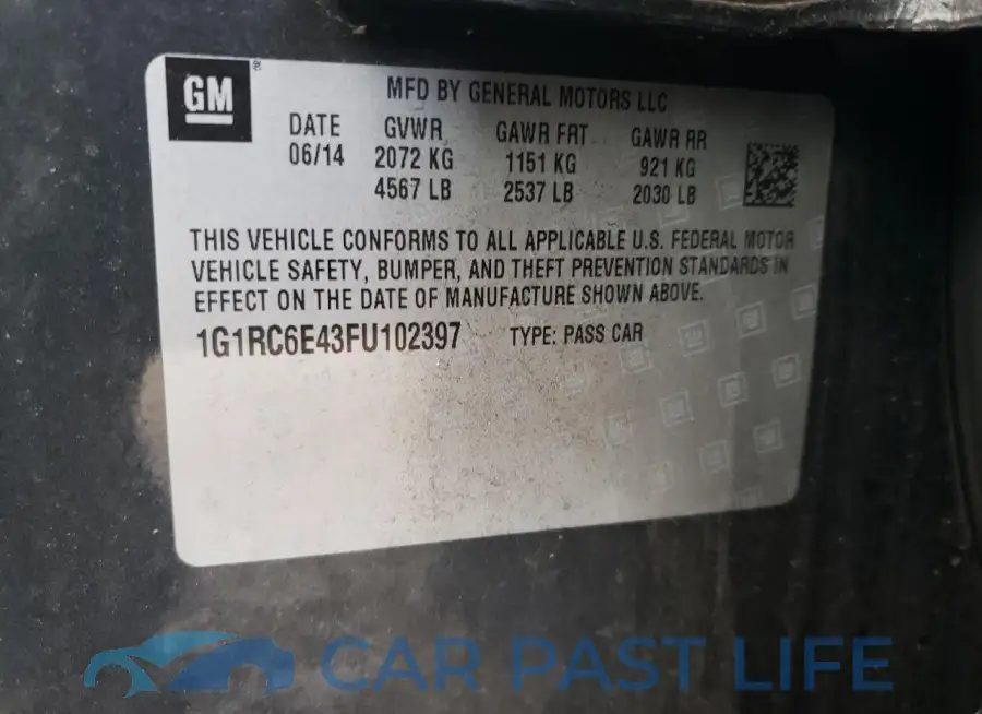 1G1RC6E43FU102397# 12