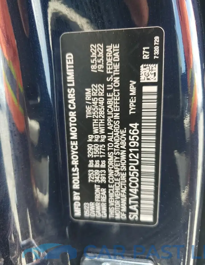 SLATV4C05PU219564# 14