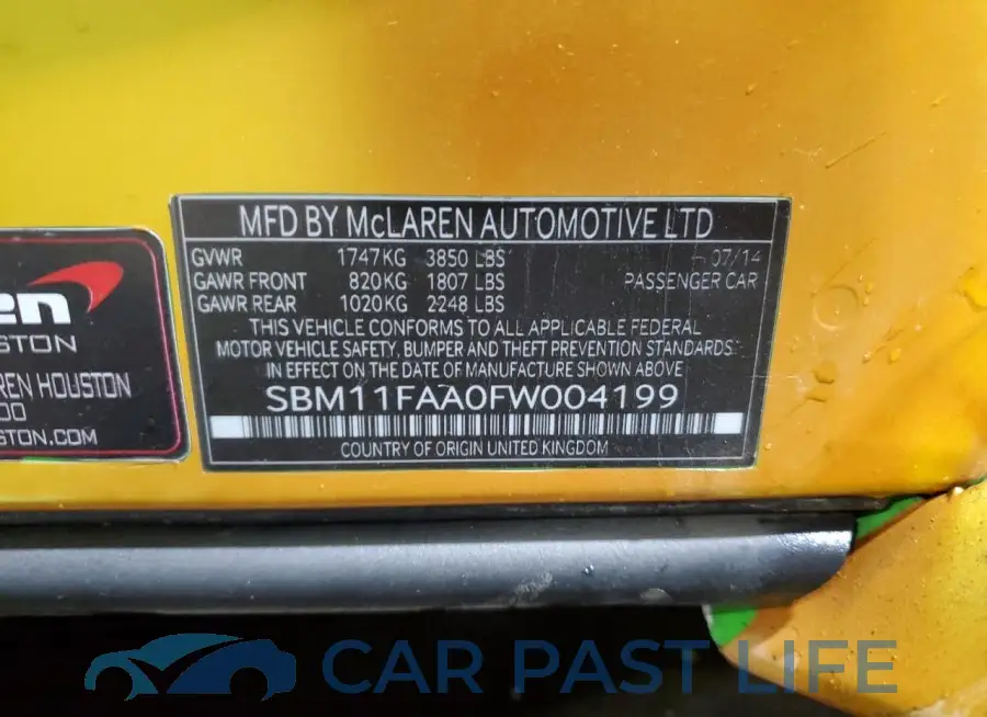 SBM11FAA0FW004199# 12
