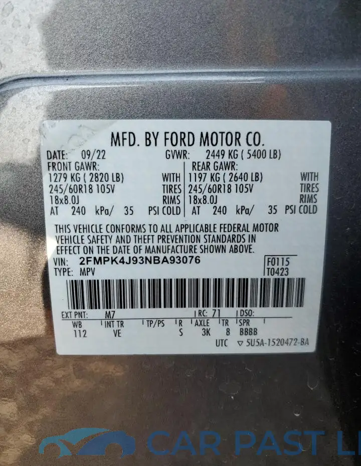 2FMPK4J93NBA93076# 13
