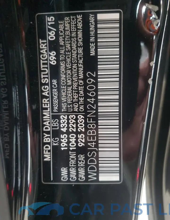 WDDSJ4EB8FN246092# 12