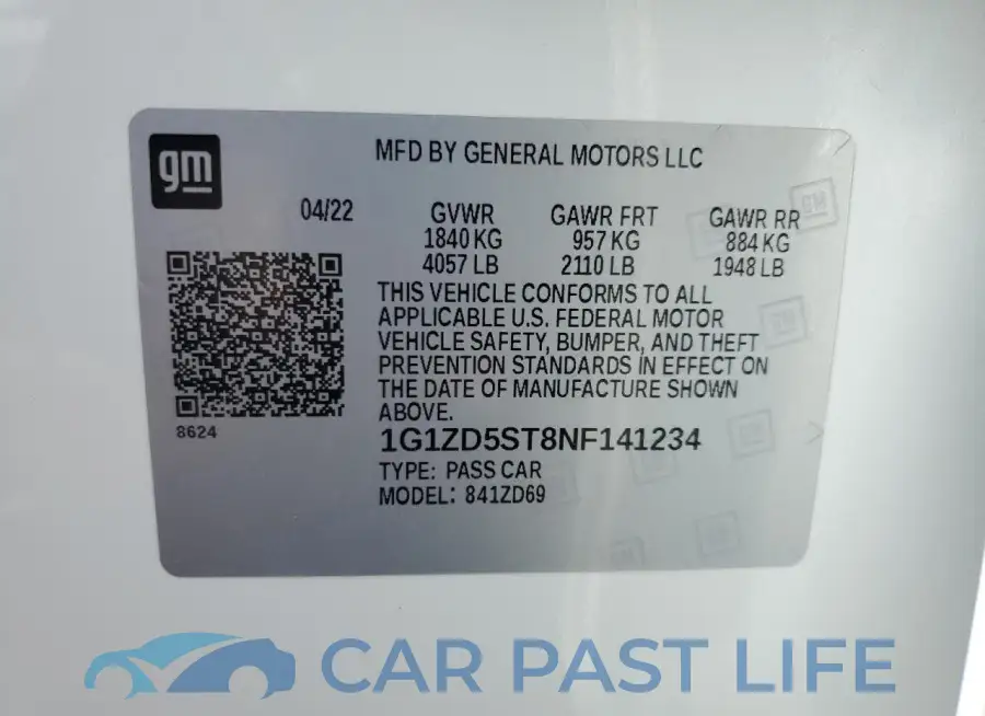 1G1ZD5ST8NF141234# 13