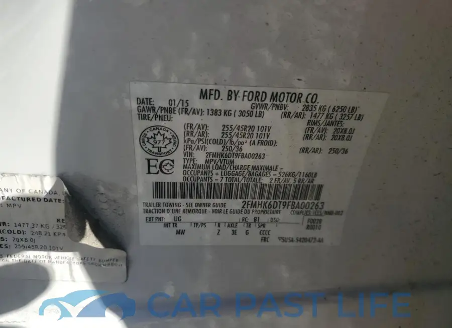 2FMHK6DT9FBA00263# 13