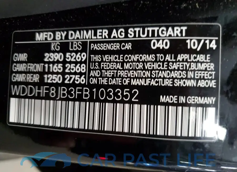 WDDHF8JB3FB103352# 12