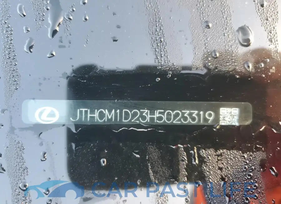 JTHCM1D23H5023319# 12
