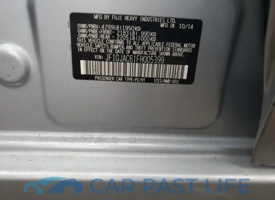 JF1GJAC61FH005399# 12