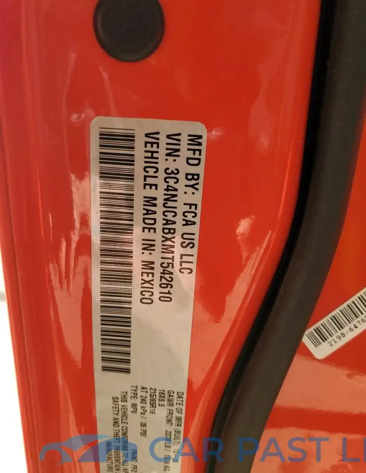 3C4NJCABXMT542610# 13