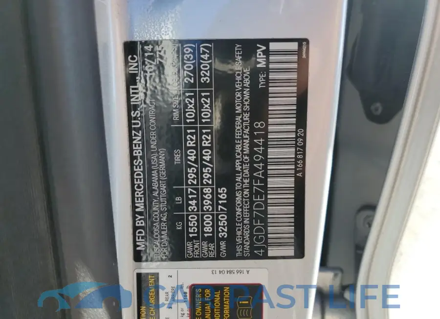 4JGDF7DE7FA494418# 14