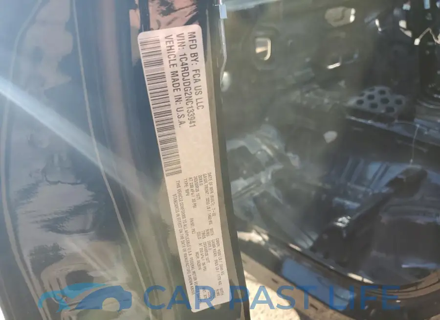 1C4RDJDG2NC133941# 13
