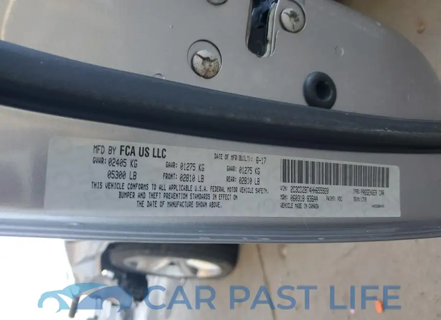 2C3CDZBT4HH655920# 12