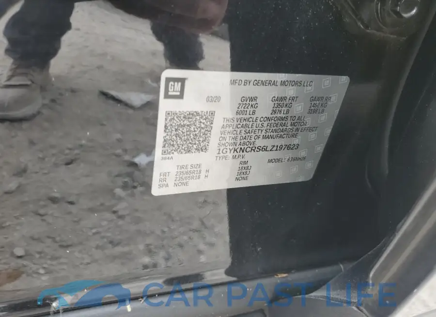 1GYKNCRS6LZ197623# 13
