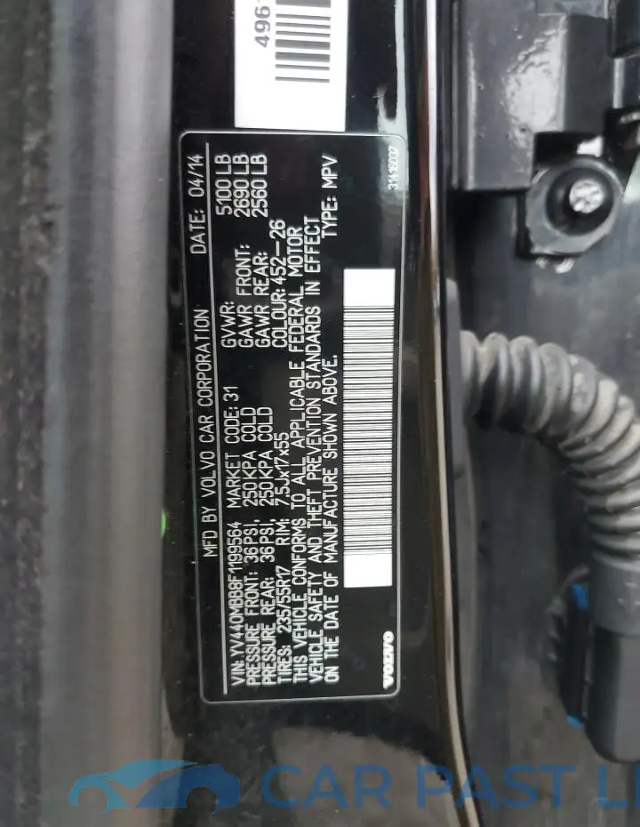 YV440MBB8F1199564# 12