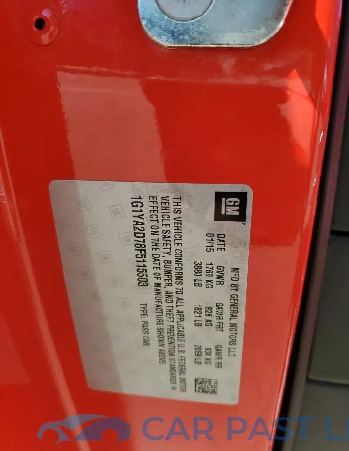 1G1YA2D78F5115503# 12