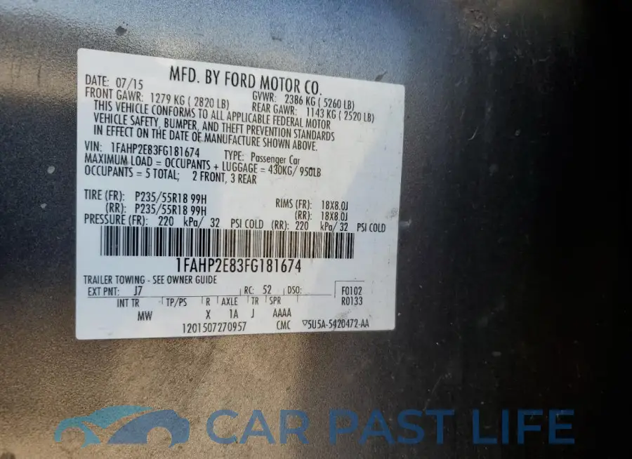 1FAHP2E83FG181674# 13