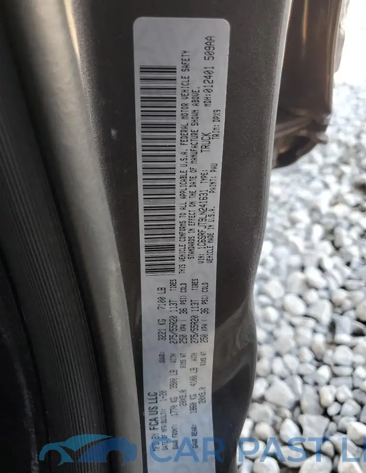 1C6SRFJT9LN241631# 12