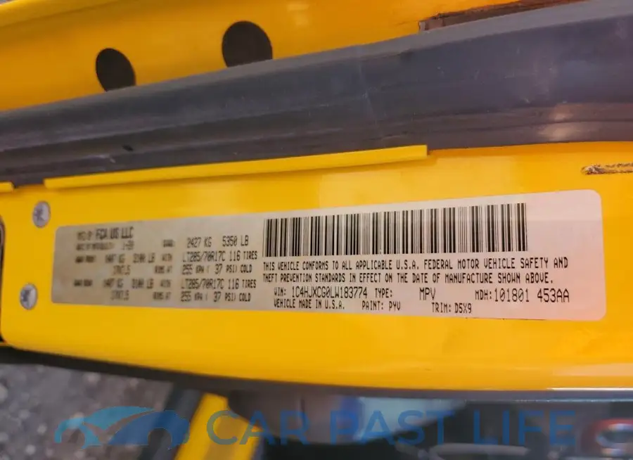 1C4HJXCG0LW183774# 12