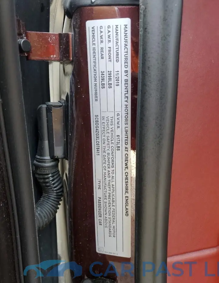 SCBDG4ZGXLC078411# 13