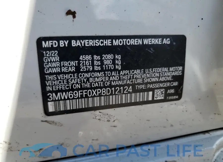 3MW69FF0XP8D12124# 13