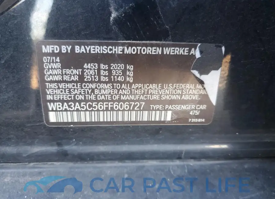 WBA3A5C56FF606727# 12