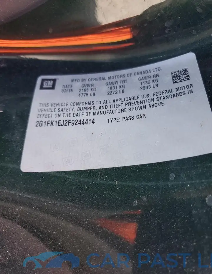 2G1FK1EJ2F9244414# 13
