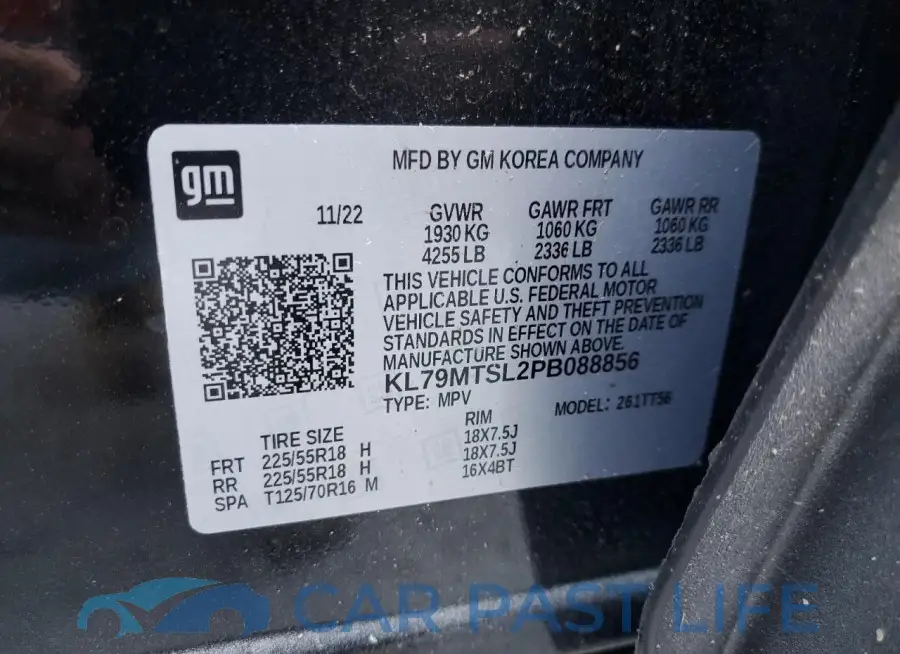 KL79MTSL2PB088856# 13