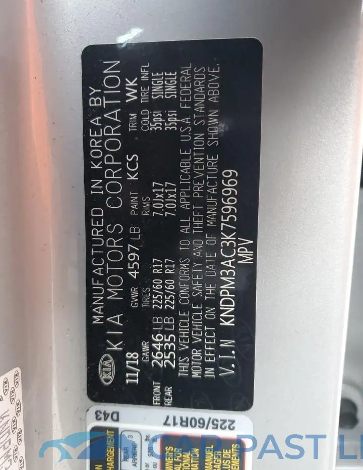 KNDPM3AC3K7596969# 13