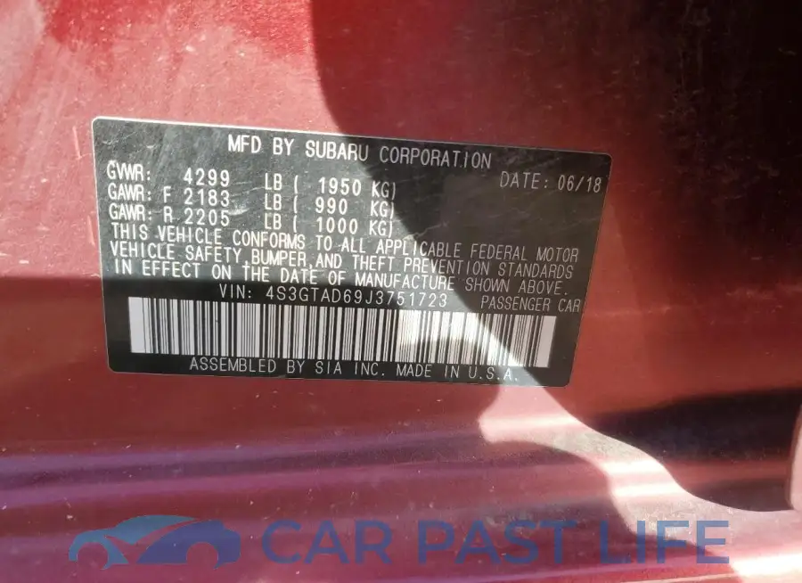 4S3GTAD69J3751723# 12