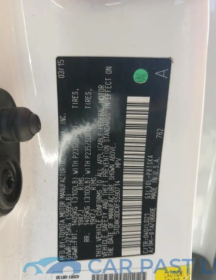 5TDXK3DCXFS590714# 13