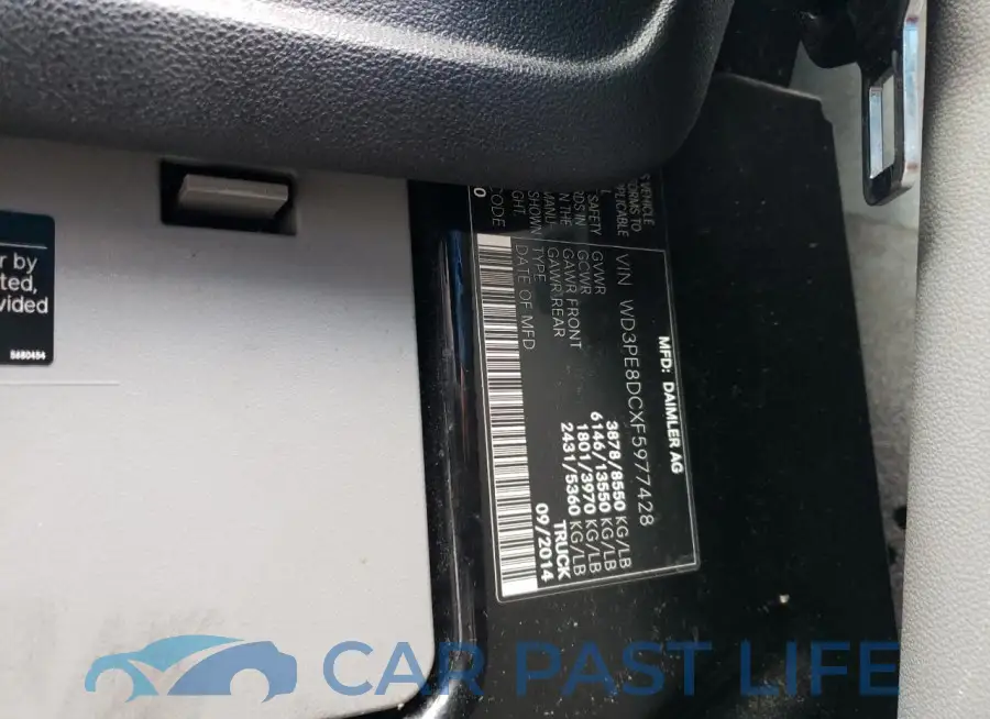 WD3PE8DCXF5977428# 13