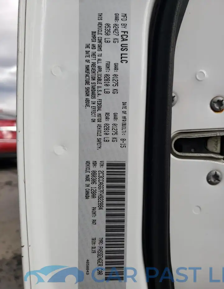 2C3CCAGG7FH922884# 12