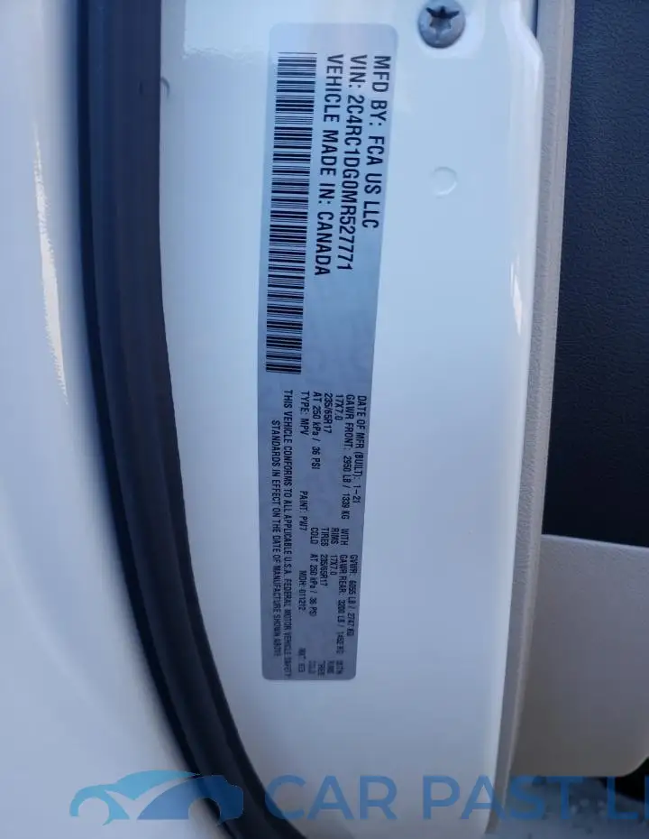 2C4RC1DG0MR527771# 12