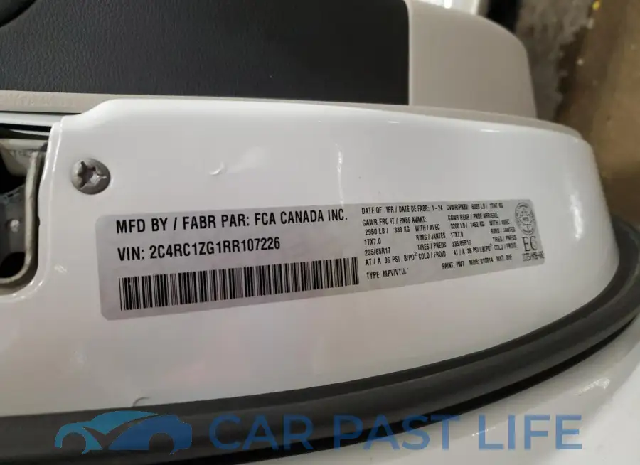 2C4RC1ZG1RR107226# 13