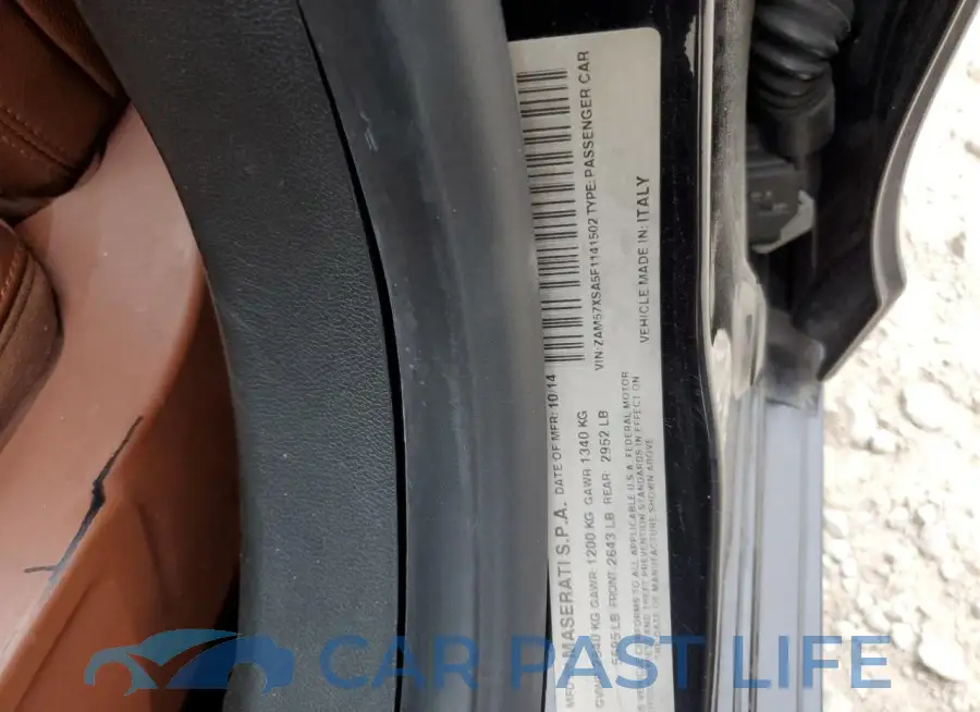ZAM57XSA5F1141502# 12