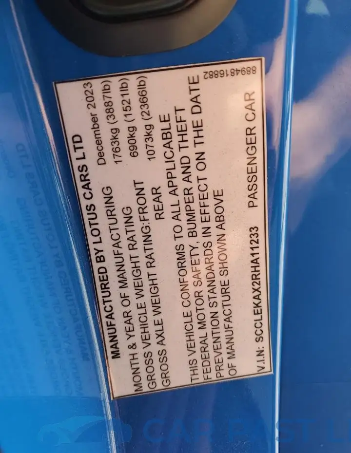 SCCLEKAX2RHA11233# 12