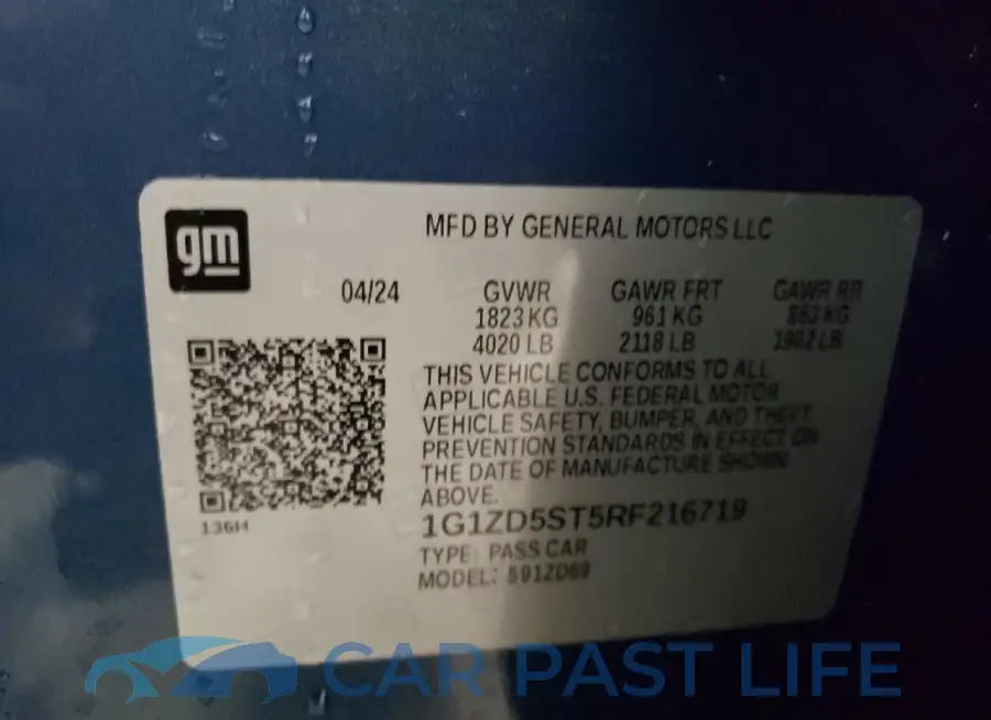 1G1ZD5ST5RF216719# 12