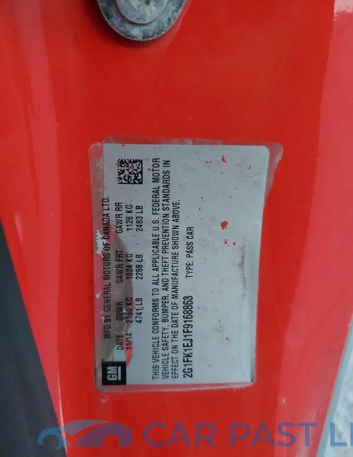 2G1FK1EJ1F9168863# 12