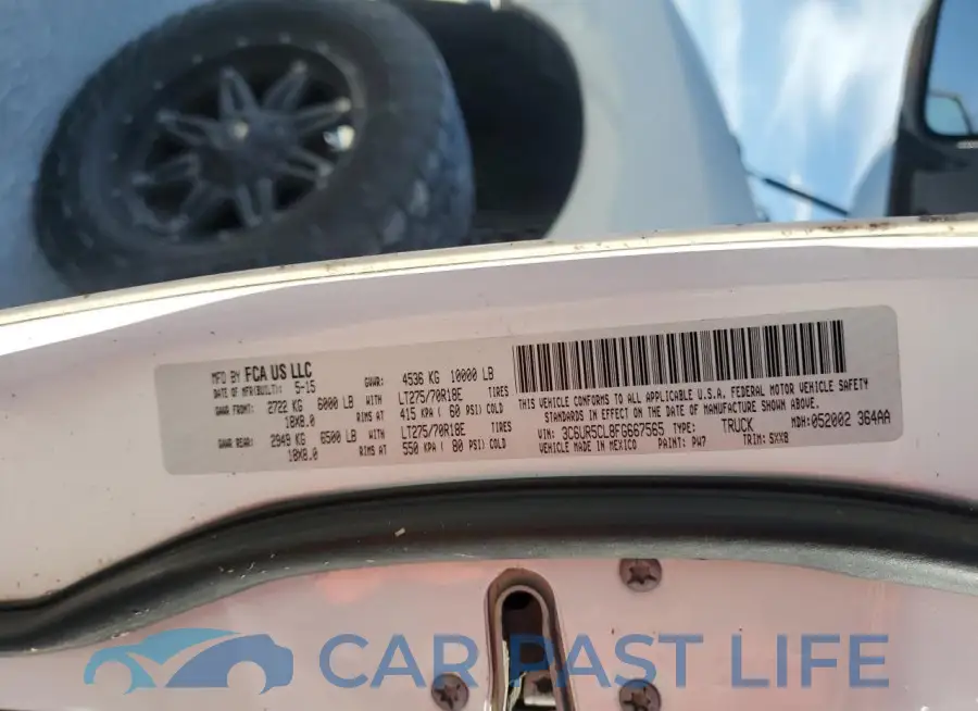 3C6UR5CL8FG667565# 13