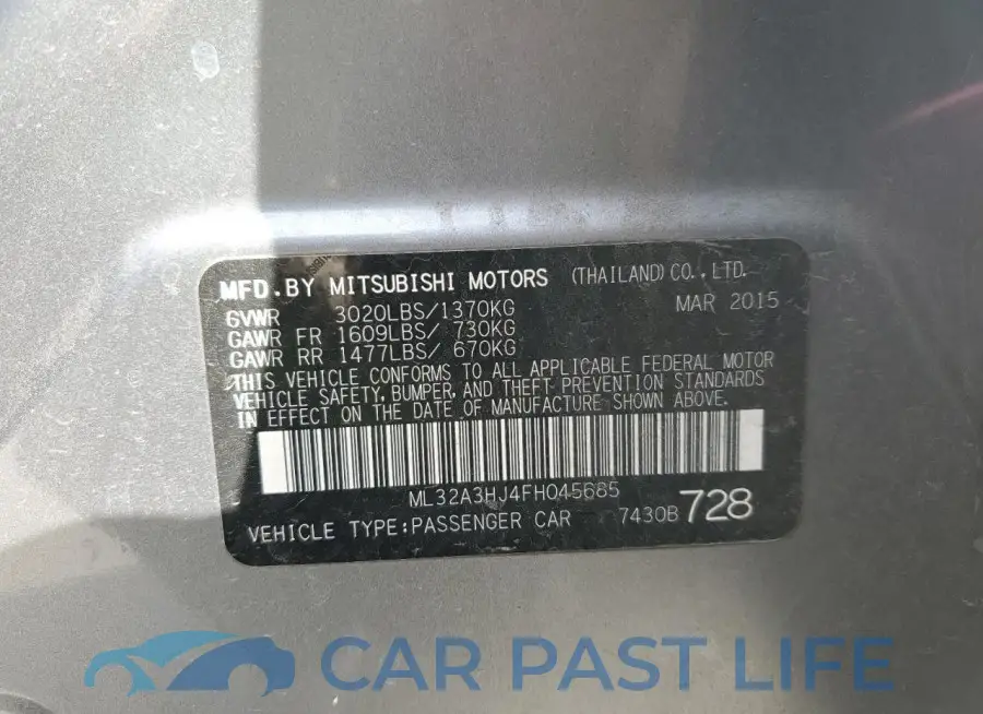ML32A3HJ4FH045685# 12