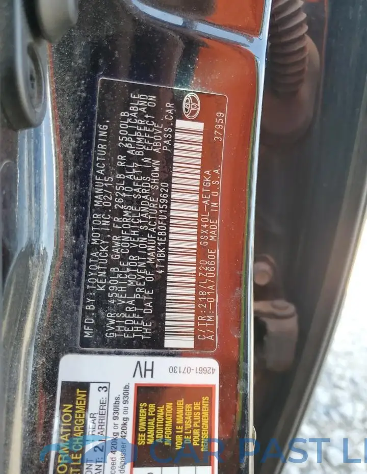 4T1BK1EB0FU159620# 13