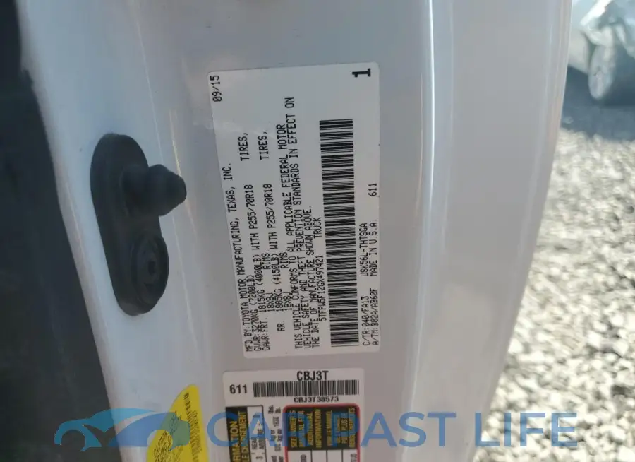 5TFPW5F12GX497421# 12