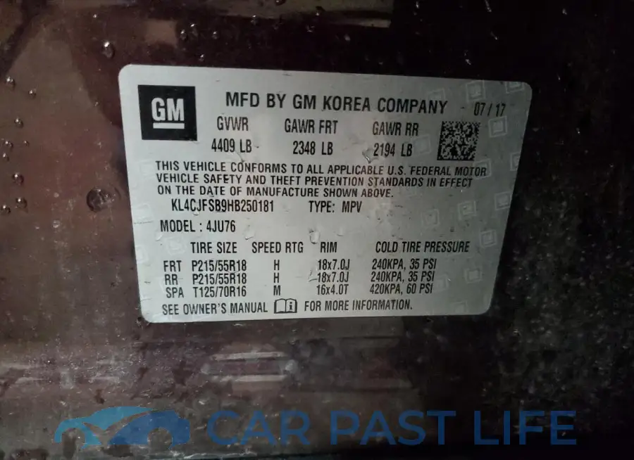 KL4CJFSB9HB250181# 13