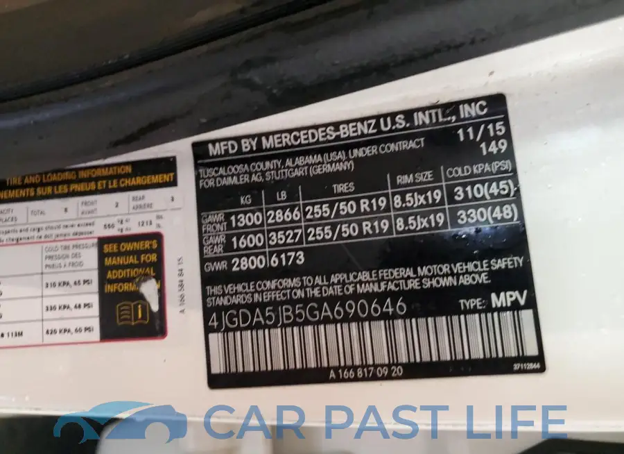 4JGDA5JB5GA690646# 13