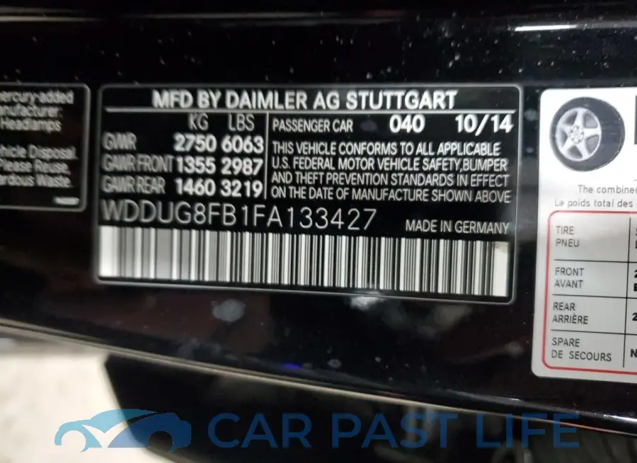 WDDUG8FB1FA133427# 12
