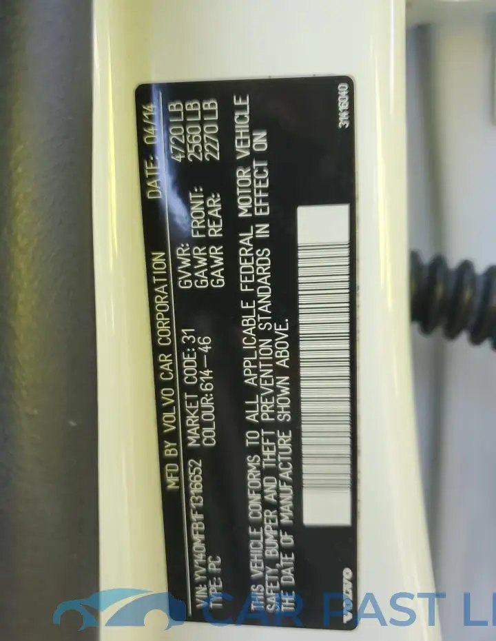 YV140MFB1F1316652# 12