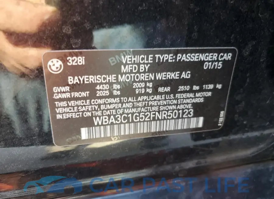 WBA3C1G52FNR50123# 12